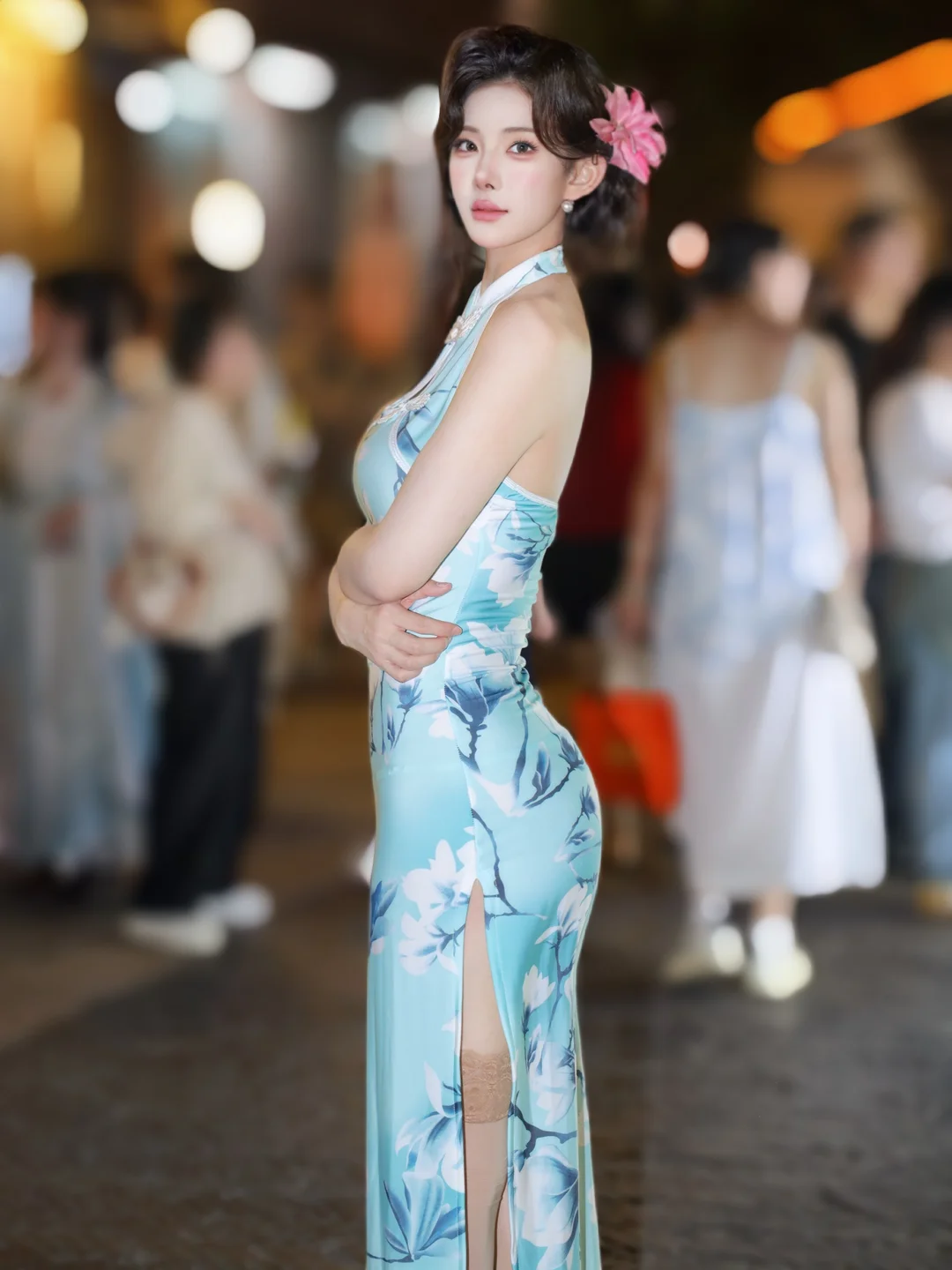 梨霜儿 - No.001 性感旗袍 [118P-1.7GB] tg@simisebaisi 【丝足阁】100.webp